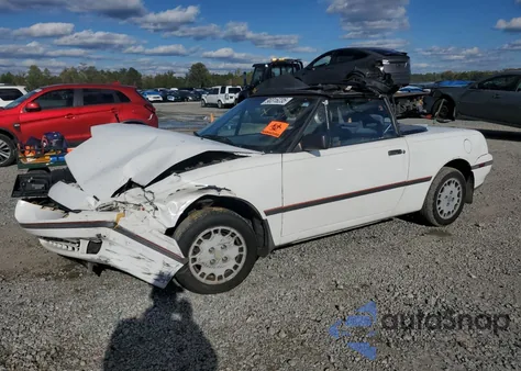 1992 Mercury Capri from USA, damaged, VIN 6MPCT01Z5N8603495